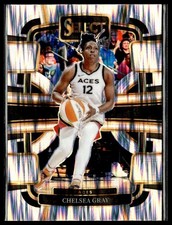 2024 Panini Select WNBA 94 Chelsea Gray Las Vegas Aces Silver Flash Prizm
