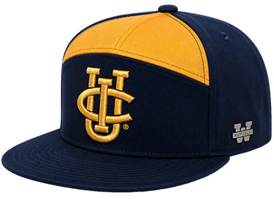 UC Irvine Anteaters UCI NCAA Flat Bill Snapback Hat Structured 7 Panel Cap Blue