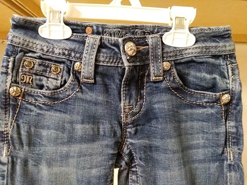 Girl's Miss Me Embellished Boot Cut JK7084B2 Jeans Size 7 - Picture 4 of 5