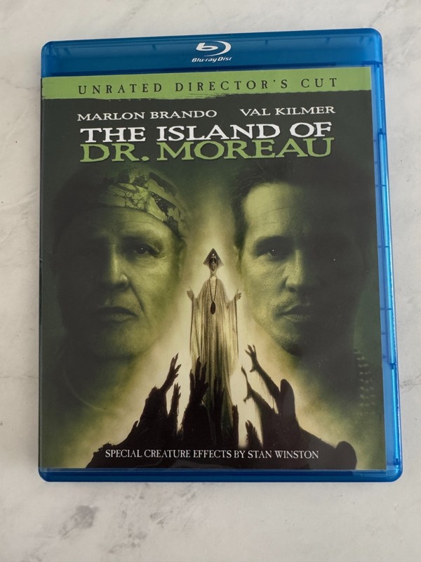 The Island of Dr. Moreau (Unrated Director's Cut) (Blu-ray, 1996)