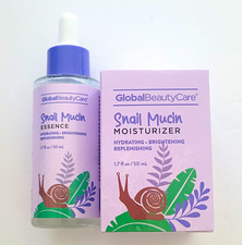 GlobalBeautyCare Snail Mucin Hydrating Brightening Essence Moisturizer 1.7 fl oz