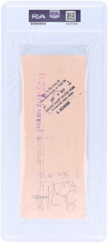 Graig Nettles New York Yankees Signed Check September 27, 1979 - PSA 84855682 - Picture 2 of 2