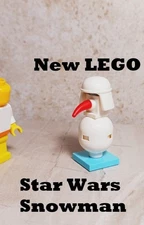 New LEGO Star Wars Christmas Snowman Water Melting Stand Xmas Fun Stocking Stuff