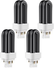 4 Pack 41050 7W Replacement Bulbs for Dynatrap DT1050 DT1100 DT1250, 1/2 Acre Re