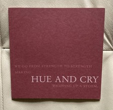 Hue And Cry - Remote - Promo Booklet 1988 Rare And Signed