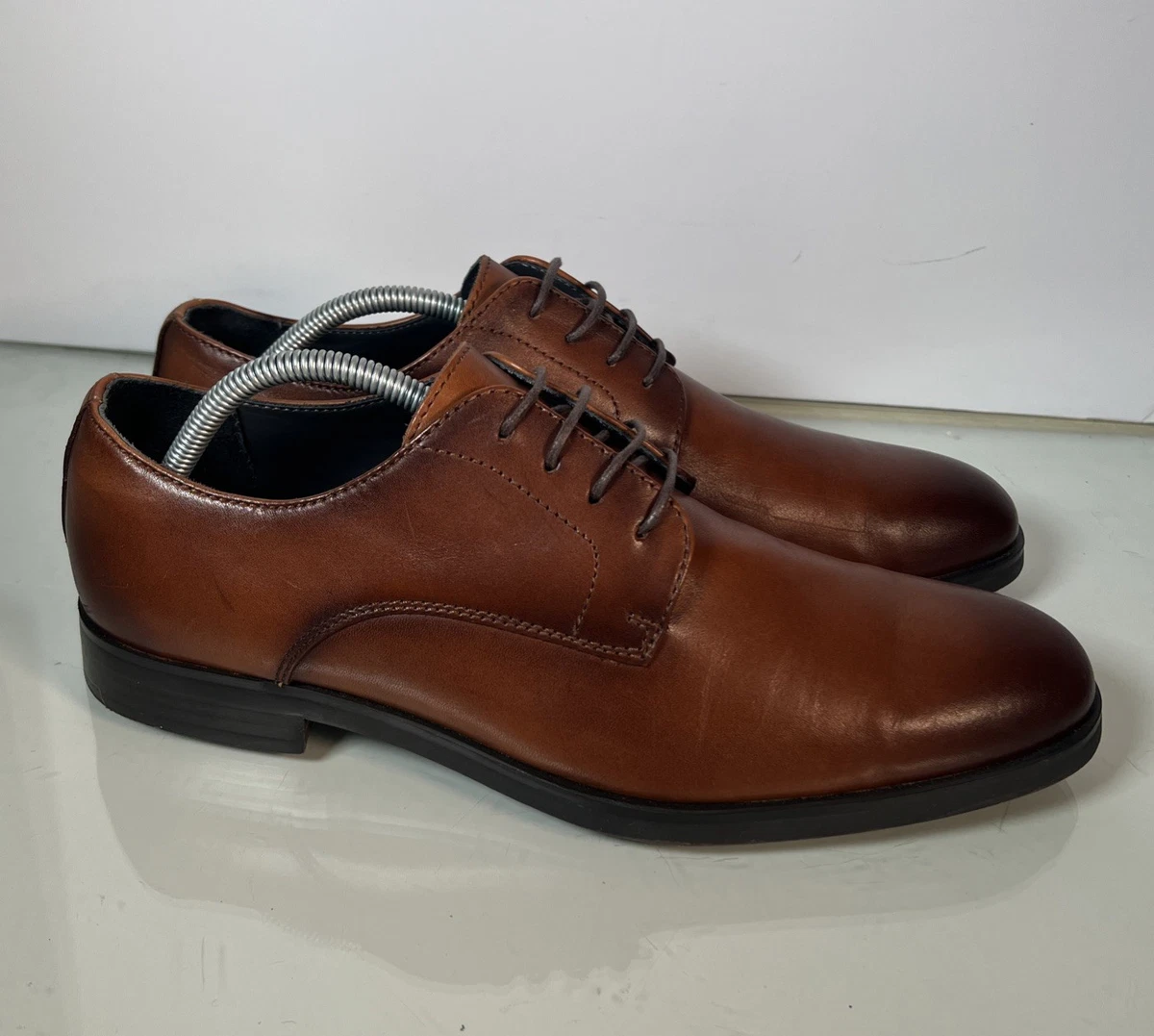 nordstrom men's dress shoes brown Women's Brown Midi Dress Long Sleeve main image 1