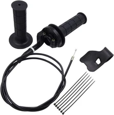 NEW 7/8" Twist Throttle Grip Cable Kit for 50cc-250cc Dirt Bike ATV Mini Bike