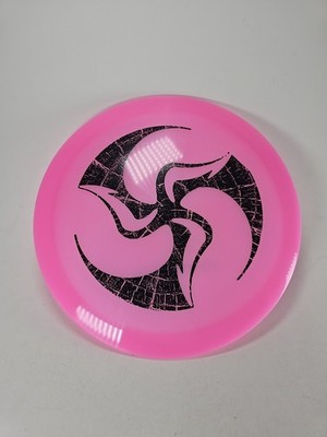 Discmania Glow C-Line FD 1 Black Mystery Box 2025 Huk Lab Timber Stamp Pink 173g