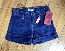 NEW Osh Kosh Girls Size 6X Denim Blue Jean Shorts NWT