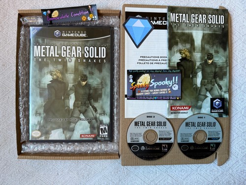 Metal Gear Solid The Twin Snakes Gamecube - NTSC-U/C USA Immaculate CIB - Picture 13 of 13