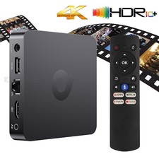 Neu Smart TV BOX Android14 5G WIFI 4+128GB 6K HDR Quad Core Media Stream USB DE