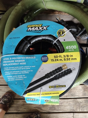 #ad Surface Maxx Pressure Washer Accessories Replacement Hose With Heliwoo Wand $80.00