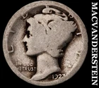 1923 Mercury Dime- Silver Scarce Better Date No Reserve #i3482
