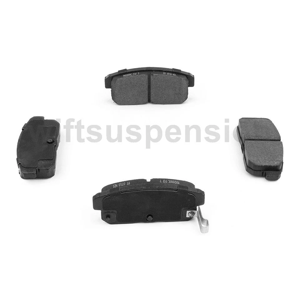 Rear Brake Calipers Ceramic Brake Pads for 2001 2002 INFINITI G20 - Image 2 of 4