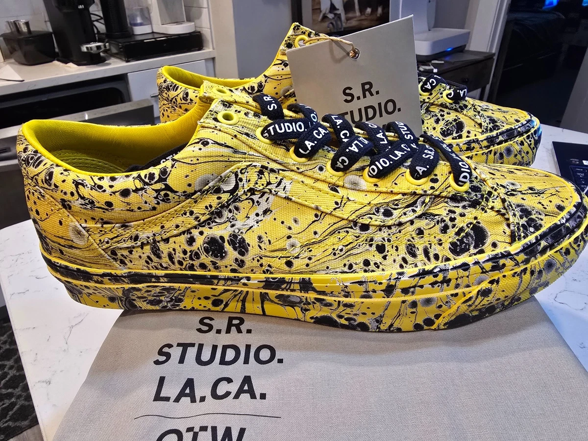 S.R. STUDIO. LA. CA. x Vans Old Skool 36 Vibram Cyber Yellow