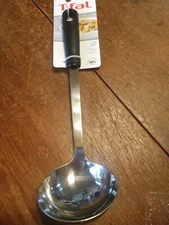 T-Fal Black & STAINLESS STEEL Ladle,. (2-PO-145)