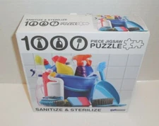 FunWares Sanitize Sterilize Cleaning Products Puzzle 1000 Piece Jigsaw Puzzles