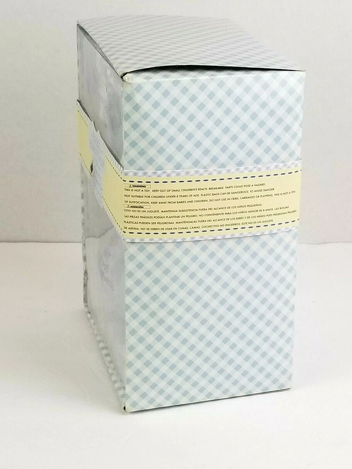 Baby Essentials Baby Keepsake Set de Regalo Azul 3 Piezas Cerámica - Foto 3 de 4