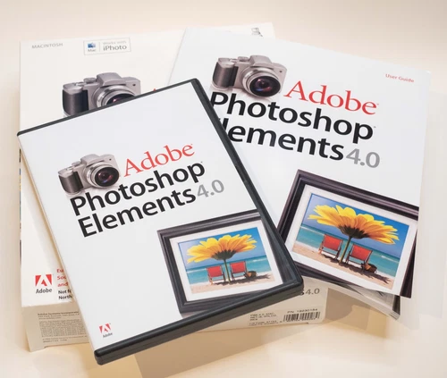 Adobe Photoshop Elements 4.0 for Apple G3, G4, G5.