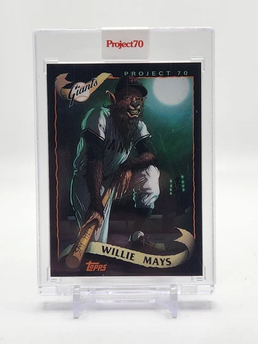 Topps Project70 #176 Willie Mays x Alex Pardee Giants Baseball Card