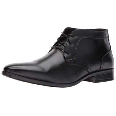 Deer Stags Men's Hooper Memory Foam Chukka Ankle Boot AB3 Black Size 9m
