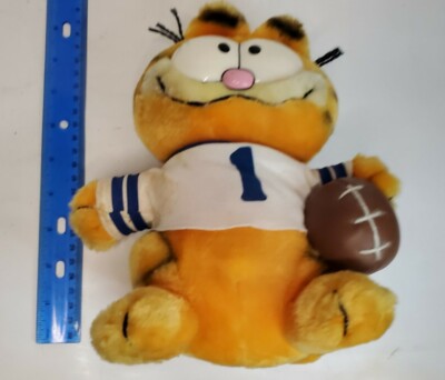 【ガーフィルド10体セット売り】1981 レアビンテージ＋レア 中古美品 Vintage Garfield W/ Tags Football #1 Star RARE 1980 Plush 9