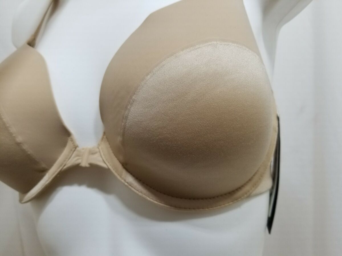 DKNY FUSION FRONT CLOSE T BACK LIFT UNDERWIRE BRA NUDE DKNY FUSION FRONT CLOSE T BACK LIFT UNDERWIRE BRA NUDE