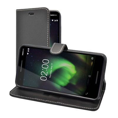 Étui Portefeuille Flip Pour Nokia 2.2 – Cuir PU, Pochette Carte, Neuf