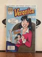 Veronica 187 NM-/9.2 Classic Dan Parent Infinity Cover Low Print/HTF Newsie