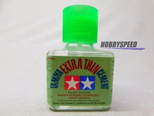 TAMIYA EXTRA THIN BRUSH ON CEMENT 40ml bottle model scenery TAM87038 NEW