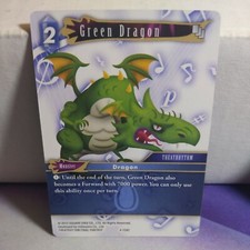 Final Fantasy TCG Opus IV Green Dragon 4-124C