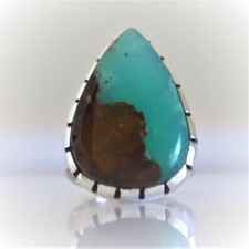 GREEN CHRYSOPRASE NATURAL GEMSTONE 925 STERLING SILVER JEWELRY RING 3 TO 12