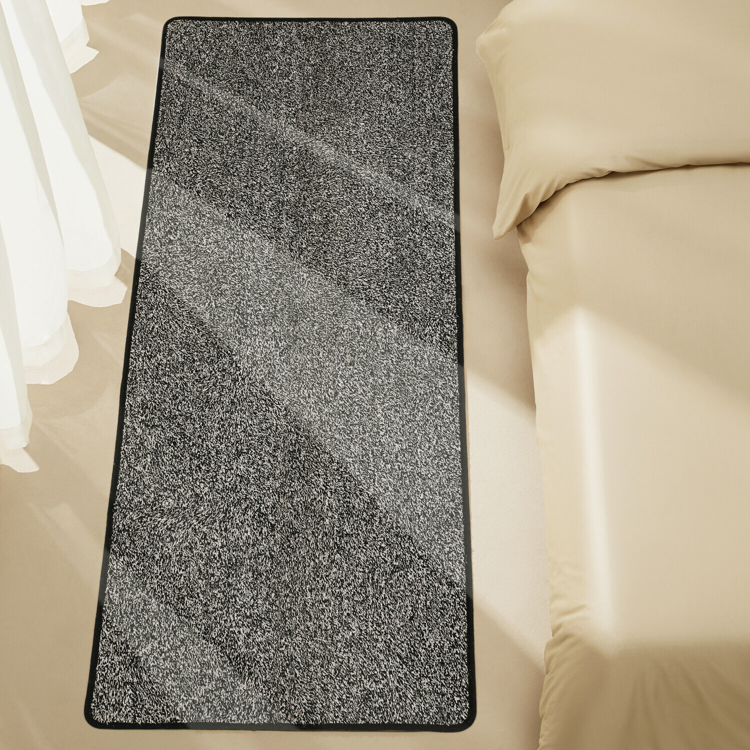 Rubber Doormat Indoor Outdoor Long Front Door Mat Non Slip Backing