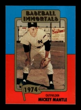 1980-87 SSPC HOF Baseball Immortals ~ Choose Your Card