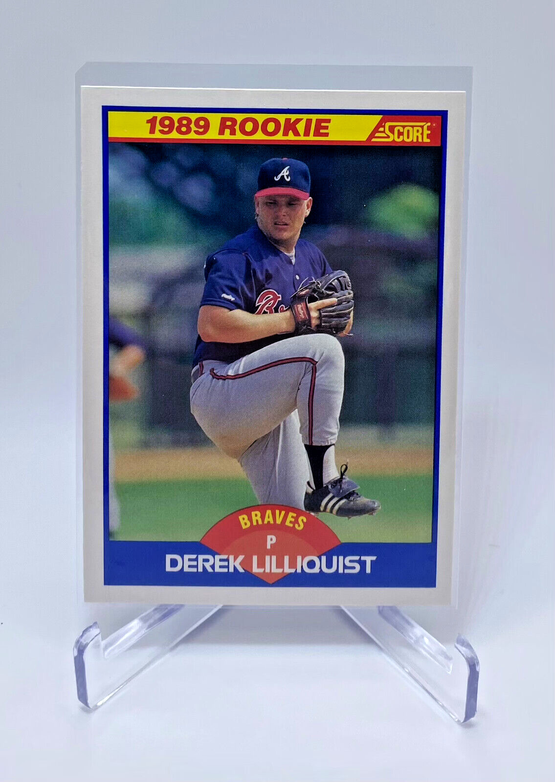 1989 Score Baseball Derek Lilliquist #631 Rookie Braves RC
