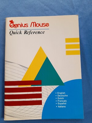    Vintage Genius Mouse Quick Reference   