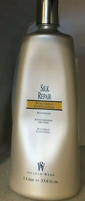 GRAHAM WEBB SILK REPAIR Pure Gold CONDITIONER 33.8 Oz F46