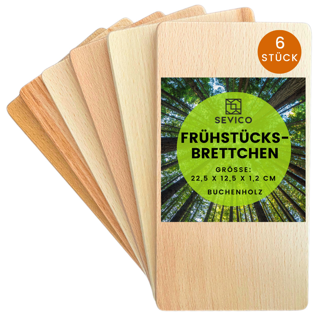 Фруктовый набор 6-10 штук из Штюкхольца | Бухенхольца | 22,5 x 12,5 x 1,2 см