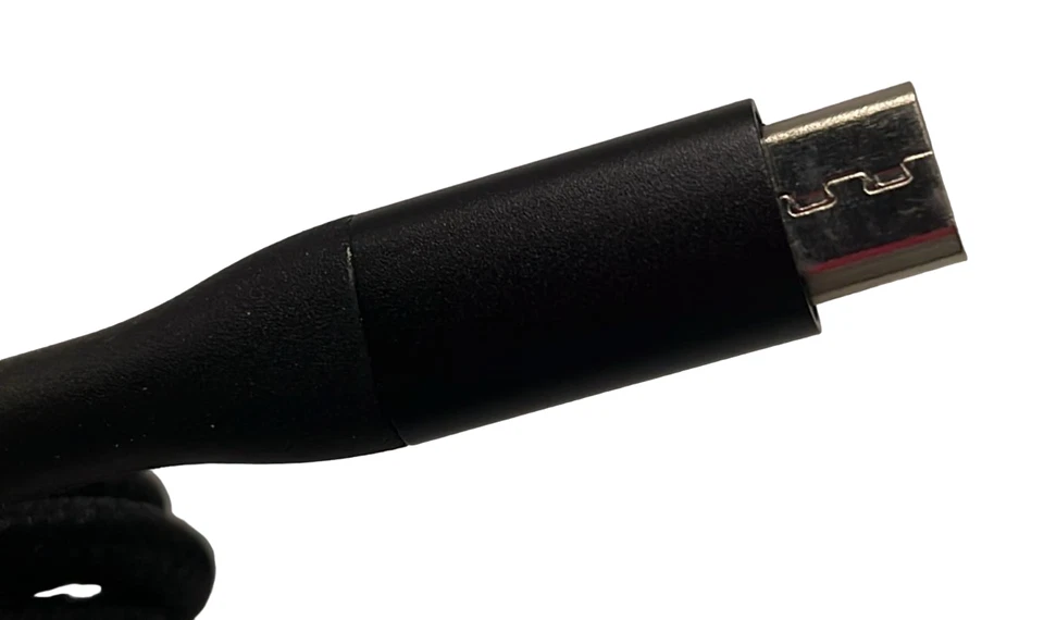 AT&T Charge-Sync Braided Cable For Android Micro-USB Black 4Ft. - Image 2 of 4