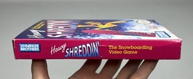 Nintendo NES Heavy Shreddin&rsquo; Original Box + Manual Only *Wear* *No Game*