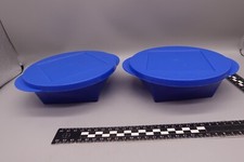 Tupperware Mediterrano (2) 600 mL blau Schüssel