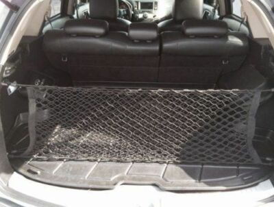 EACCESSORIES EA Trunk Organizer Cargo Net For Infiniti FX35 FX37 FX45 Fx50 Qx70 2003 2020 Envelope Style Suv Premium Mesh Car Compatible