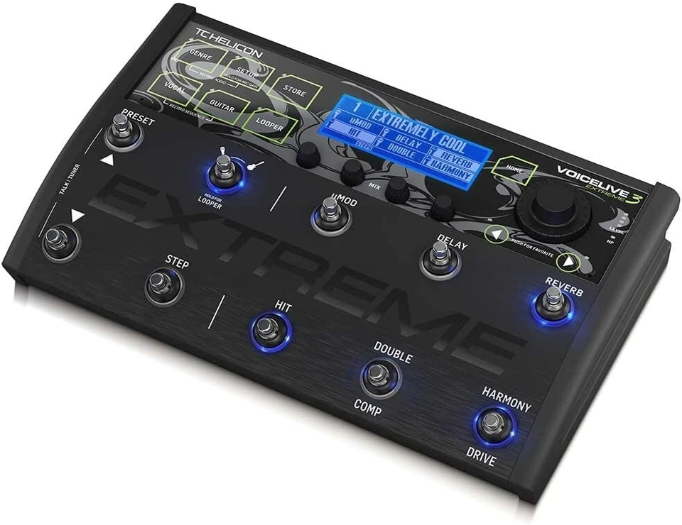 TC Helicon VoiceLive 3 Extreme Vocal and Guitar Effects Processor Pedal JP NEW - Image 4 of 4