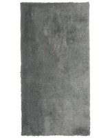 SpektakuläRer Shaggy Teppich In Rechteckiger Form Hellgrau 80X150 Cm Evren