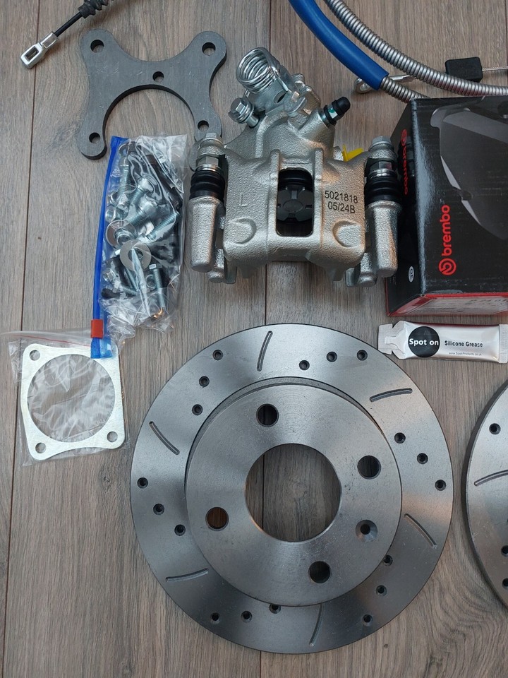 MK1 MK2 ESCORT REAR D&G DISC CONVERSION KIT ENGLISH AXLE & COSWORTH ...