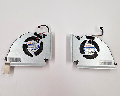 MSI GE76 Raider 10UH 17.3 Cooling Fans Left And Right