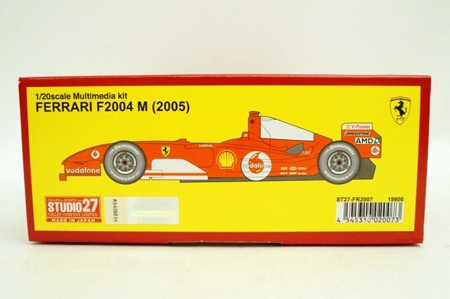 FR2007 Studio27 1:20 Ferrari F2004 M 2005 Model car Kits | eBay