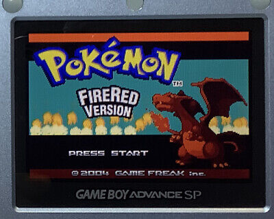 Pokemon FireRed Version Nintendo Game Boy Advance GBA Authentic Fire Red  Gameboy