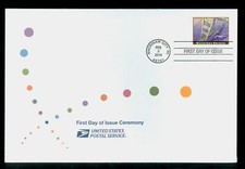 USA #4438 2010 $4.90 Mackinac Bridge Stamp First Day Ceremony Program FDC USA #4438 2010 $4.90 Mackinac Bridge Stamp First Day Ceremony Program FDC