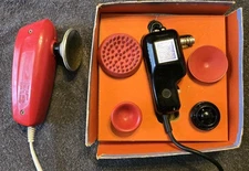 Vintage CHIC HOME Model E Electric Massager Oster Massager Tested Works Attachme